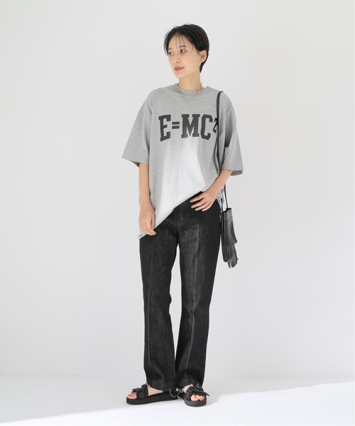 EDIFICE(エディフィス)の「【EINSTEIN / アインシュタイン】 E=mc2 Tシャツ(Tシャツ/カットソー・メンズ・ホワイト/ライトグレー・MEDIUM/LARGE)」の21枚目の写真