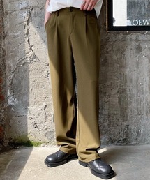 KOR | ストレート ワンタックスラックス パンツ(スラックス)