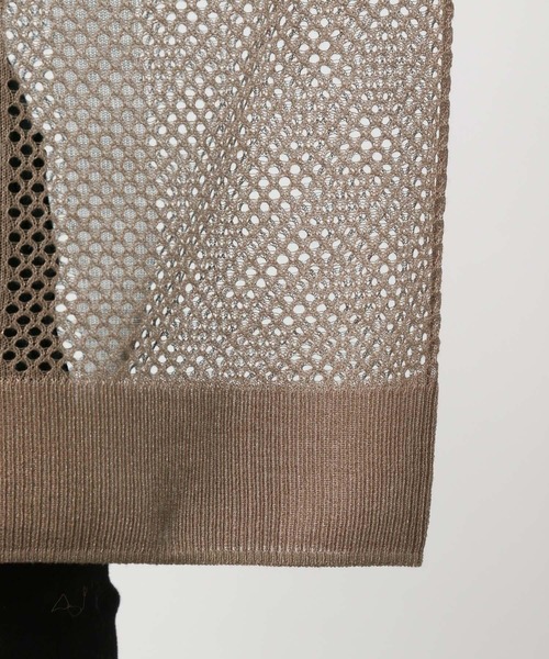 PAGEBOY(ページボーイ)の「ハイショクメッシュプルオーバー(Tシャツ/カットソー・レディース・ブラック/オフホワイト/ブラウン系その他・FREE)」の17枚目の写真