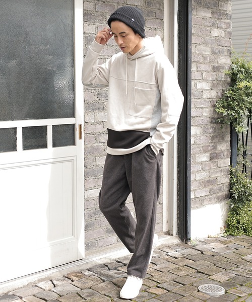 UNION STATION(ユニオンステーション)の「ソフトニットワッチキャップ(ニットキャップ/ビーニー・メンズ・ブラック/グレー/ライトグレー・FREE)」の4枚目の写真