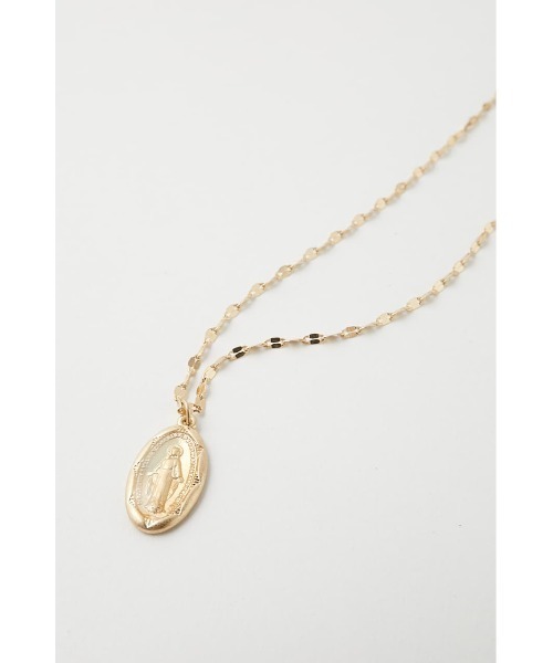 MOUSSY（マウジー）の「CHAIN MOTIF ネックレス（ネックレス・レディース・ゴールド/シルバー・FREE）」の3枚目の写真