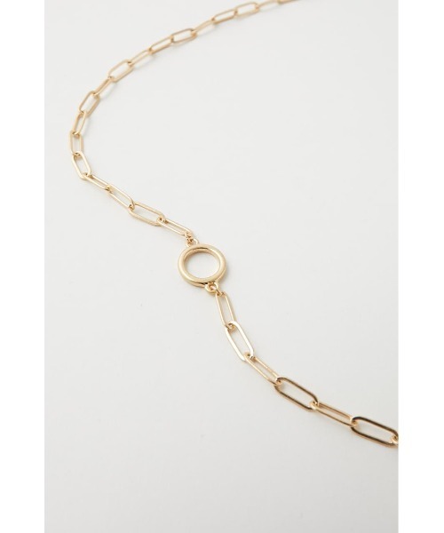 MOUSSY（マウジー）の「CHAIN MOTIF ネックレス（ネックレス・レディース・ゴールド/シルバー・FREE）」の7枚目の写真