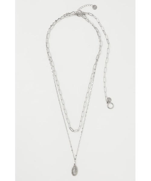 MOUSSY（マウジー）の「CHAIN MOTIF ネックレス（ネックレス・レディース・ゴールド/シルバー・FREE）」の13枚目の写真