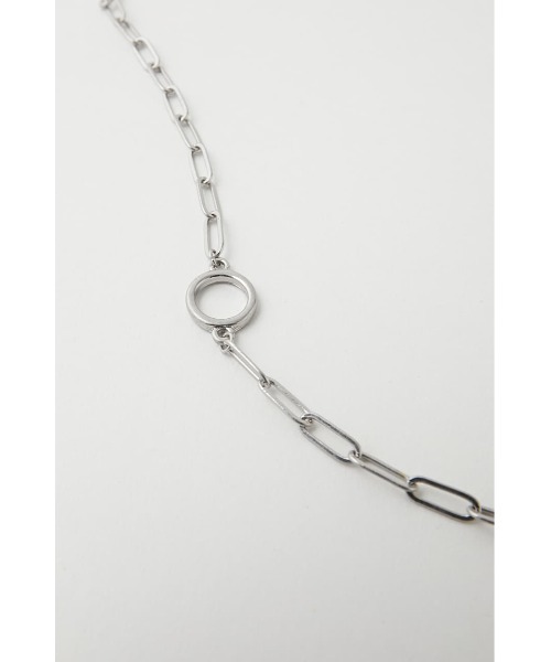 MOUSSY（マウジー）の「CHAIN MOTIF ネックレス（ネックレス・レディース・ゴールド/シルバー・FREE）」の6枚目の写真