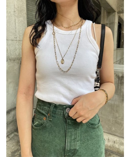 MOUSSY（マウジー）の「CHAIN MOTIF ネックレス（ネックレス・レディース・ゴールド/シルバー・FREE）」の21枚目の写真