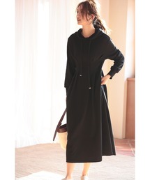 SAISON DE PAPILLON | [宮田聡子着用アイテム]　スウェットパーカーワンピース(ワンピース)