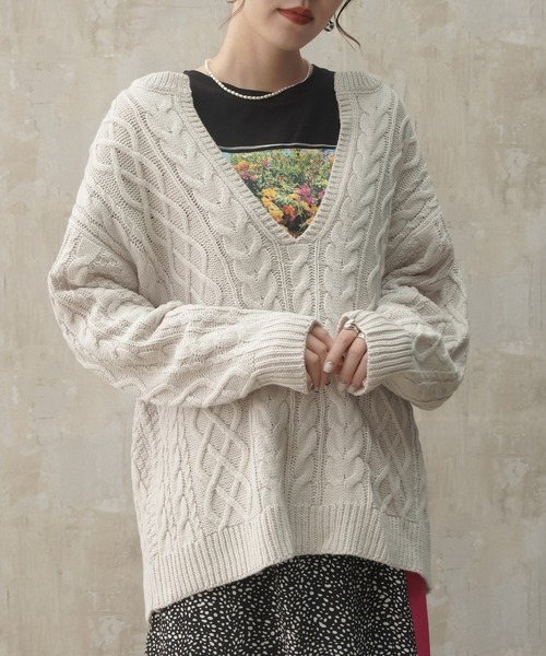 Lull（ルル）の「【Lull / ルル】フラワーフォトTee（Tシャツ/カットソー・レディース・ホワイト/ブラック・S/M）」の13枚目の写真