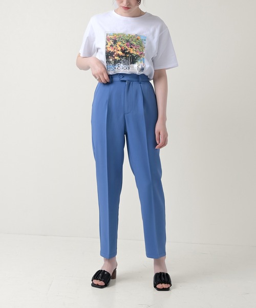 Lull（ルル）の「【Lull / ルル】フラワーフォトTee（Tシャツ/カットソー・レディース・ホワイト/ブラック・S/M）」の16枚目の写真