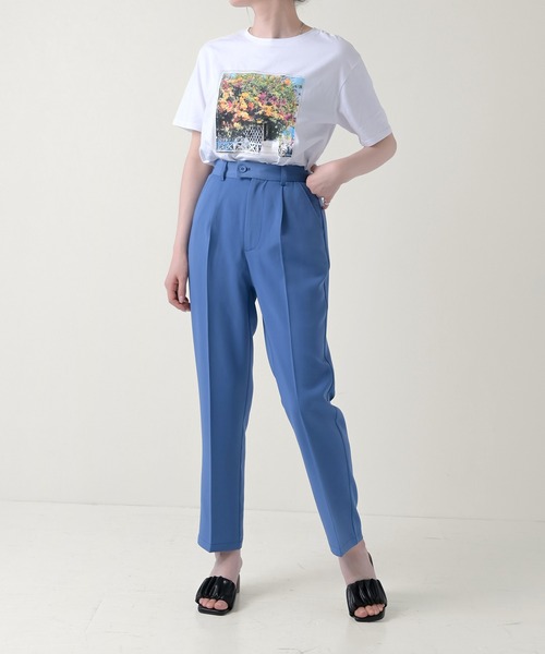 Lull（ルル）の「【Lull / ルル】フラワーフォトTee（Tシャツ/カットソー・レディース・ホワイト/ブラック・S/M）」の18枚目の写真