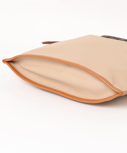 Rewde（ルゥデ）の「【2WAY】ハンドル付け替えトートバッグ（1R18-BA3174）（トートバッグ・レディース・キャメル/ブラウン・FREE）」の12枚目の写真