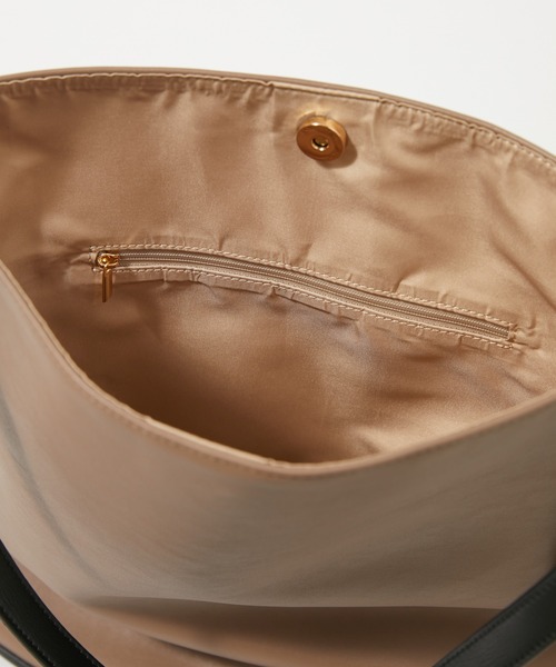 Rewde（ルゥデ）の「【2WAY】ハンドル付け替えトートバッグ（1R18-BA3174）（トートバッグ・レディース・キャメル/ブラウン・FREE）」の15枚目の写真