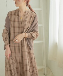 ITEMS URBANRESEARCH | チェックスキッパーリボンワンピース(ワンピース)