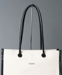 【 YAHKI / ヤーキ 】 CANVAS SQUARE TOTE / キャンバス スクエア トートバッグ