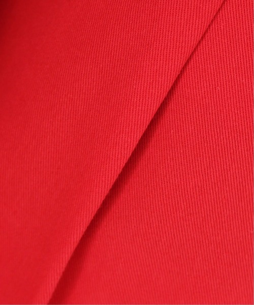 Simplicite（サンプリシテ）の「コットンツイル ワイドストレートパンツ◆（スラックス・レディース・ブラック/レッド・FREE）」の10枚目の写真