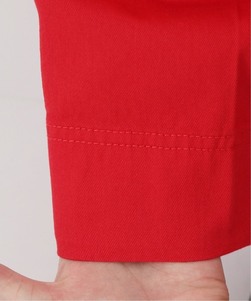 Simplicite（サンプリシテ）の「コットンツイル ワイドストレートパンツ◆（スラックス・レディース・ブラック/レッド・FREE）」の19枚目の写真