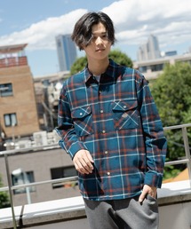 Dickies ディッキーズ 長袖ツイルチェックワークシャツ