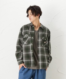 Dickies ディッキーズ 長袖ツイルチェックワークシャツ