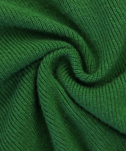 select MOCA（セレクトモカ）の「デザインスリーブニットプルオーバー（ニット/セーター・レディース・ブラック/オレンジ/グリーン/ブルー・FREE）」の11枚目の写真