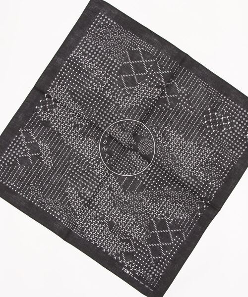 FDMTL(ファンダメンタル)の「FDMTL/ファンダメンタル/Bandana SASHIKO(バンダナ/スカーフ・メンズ・ブラック/ネイビー/イエロー/レッド・FREE)」の11枚目の写真
