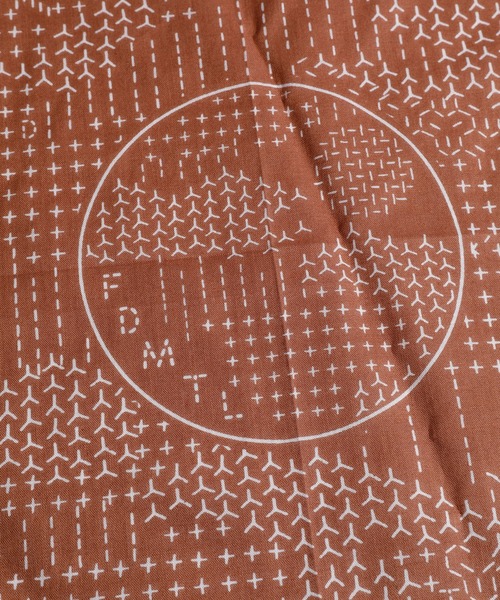 FDMTL(ファンダメンタル)の「FDMTL/ファンダメンタル/Bandana SASHIKO(バンダナ/スカーフ・メンズ・ブラック/ネイビー/イエロー/レッド・FREE)」の4枚目の写真