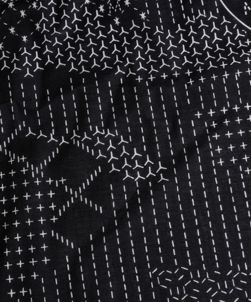 FDMTL(ファンダメンタル)の「FDMTL/ファンダメンタル/Bandana SASHIKO(バンダナ/スカーフ・メンズ・ブラック/ネイビー/イエロー/レッド・FREE)」の17枚目の写真