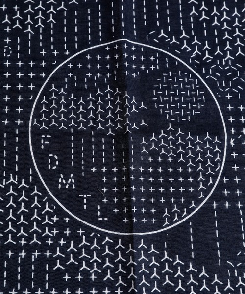 FDMTL(ファンダメンタル)の「FDMTL/ファンダメンタル/Bandana SASHIKO(バンダナ/スカーフ・メンズ・ブラック/ネイビー/イエロー/レッド・FREE)」の13枚目の写真