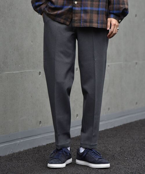 SHIPS(シップス)の「SHIPS: ダウンファブリック ストレッチ イージーパンツ(スラックス・メンズ・ブラック/グレー/キャメル・SMALL/MEDIUM/LARGE/X-LARGE)」の3枚目の写真