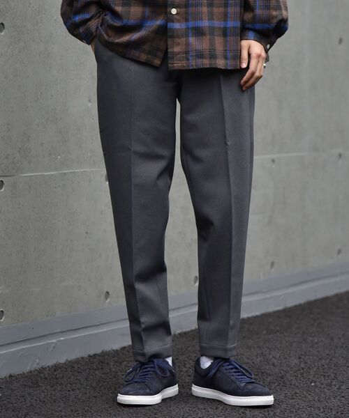 SHIPS(シップス)の「SHIPS: ダウンファブリック ストレッチ イージーパンツ(スラックス・メンズ・ブラック/グレー/キャメル・SMALL/MEDIUM/LARGE/X-LARGE)」の14枚目の写真