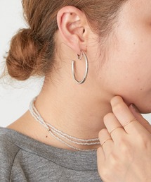 ミドルフープイヤリング