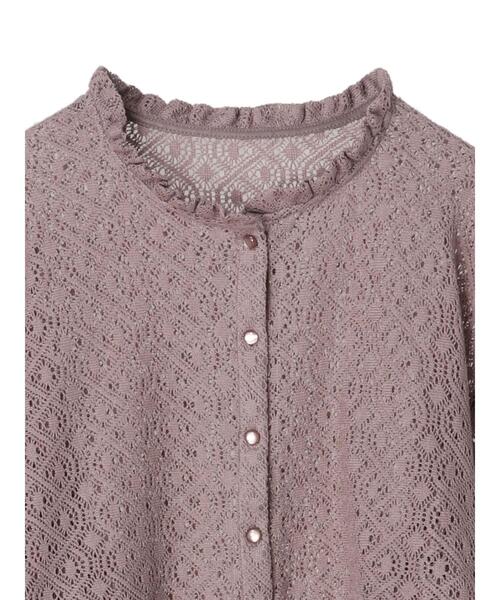 SLURR（スラ―）の「レースボリュームスリーブブラウス（シャツ/ブラウス・レディース・モカ/ライトベージュ・FREE）」の19枚目の写真