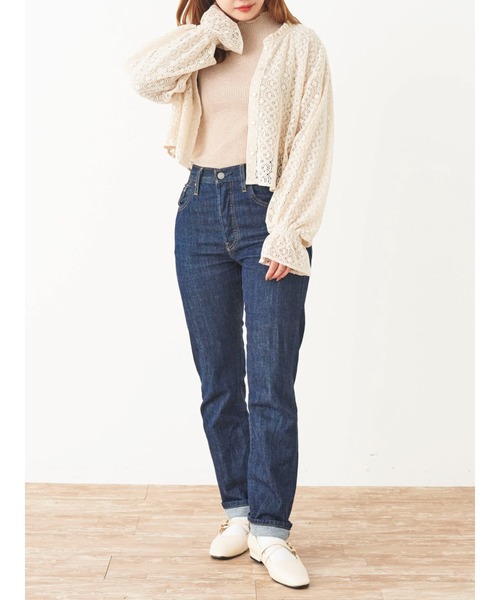 SLURR（スラ―）の「レースボリュームスリーブブラウス（シャツ/ブラウス・レディース・モカ/ライトベージュ・FREE）」の11枚目の写真