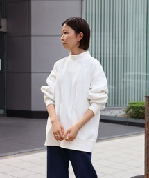 URBAN RESEARCH | 【ユニセックス】#U URBAN RESEARCH　ウラキモウスウェットモッククルーネック(スウェット)