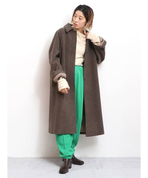 Ungrid（アングリッド）の「【WEB限定】スウェットルーズパンツ(カラーパンツ)（スウェットパンツ・レディース・ライトグレー/ブラック/ブルー/グリーン/アイボリー/ボルドー・FREE）」の19枚目の写真