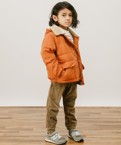 BAYFLOW（ベイフロー）の「[KIDS]ダウンジャケット（ダウンジャケット/コート・キッズ・ブラック/ベージュ/オレンジ・110cm/120cm/130cm/140cm）」の20枚目の写真