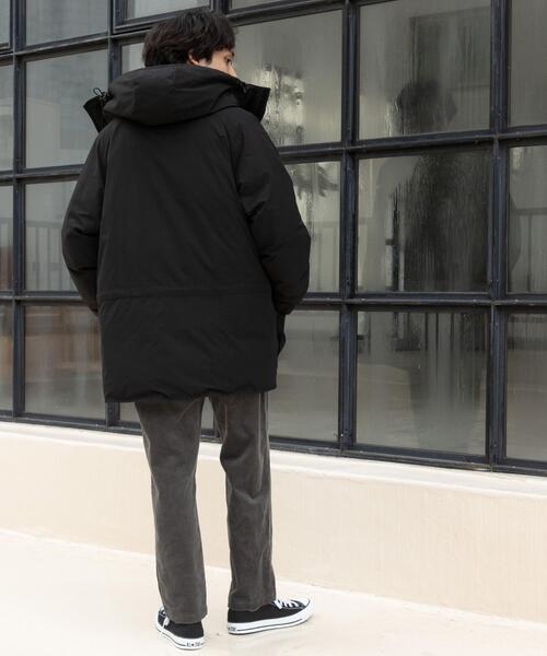 coen（コーエン）の「撥水ダウンパーカー（ダウンジャケット/コート・メンズ・ブラック/グレー・SMALL/MEDIUM/LARGE）」の7枚目の写真