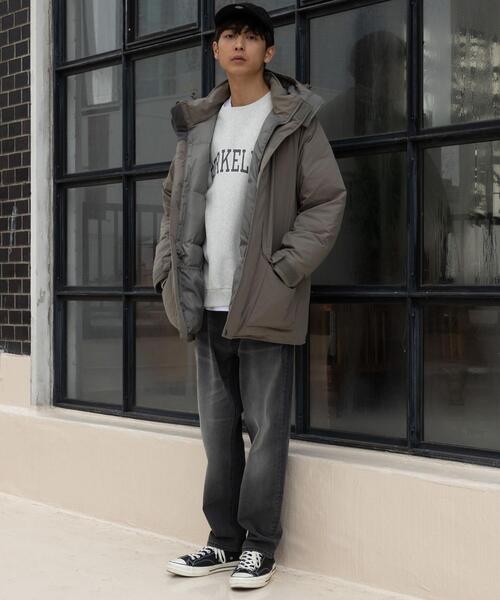 coen（コーエン）の「撥水ダウンパーカー（ダウンジャケット/コート・メンズ・ブラック/グレー・SMALL/MEDIUM/LARGE）」の16枚目の写真