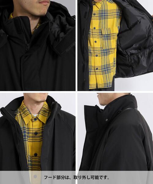 coen（コーエン）の「撥水ダウンパーカー（ダウンジャケット/コート・メンズ・ブラック/グレー・SMALL/MEDIUM/LARGE）」の22枚目の写真