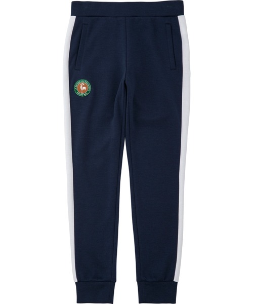 le coq sportif（ルコックスポルティフ）の「【池田エライザ着用】スウエットパンツ レディース ウェア ジャージ スウェット スポーツ（スウェットパンツ・レディース・ホワイト/ベージュ/ネイビー・M/L/XL）」の3枚目の写真