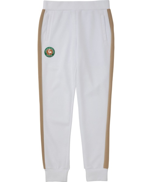 le coq sportif（ルコックスポルティフ）の「【池田エライザ着用】スウエットパンツ レディース ウェア ジャージ スウェット スポーツ（スウェットパンツ・レディース・ホワイト/ベージュ/ネイビー・M/L/XL）」の18枚目の写真
