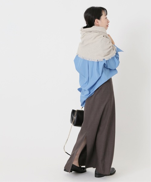 journal standard L'essage（ジャーナルスタンダードレサージュ）の「THOMAS MASONレギュラーカラーシャツ◆2（シャツ/ブラウス・レディース・ホワイト/ブラック/ブルー・FREE）」の17枚目の写真