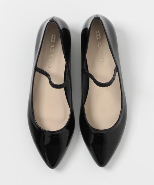 RODE SKO（ロデスコ）の「『MADE IN JAPAN』3センチストラップパンプス（パンプス・レディース・ブラック・38/36/37）」の17枚目の写真