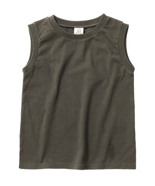 devirock(デビロック)の「ボックスタンクトップ(タンクトップ・キッズ・スミクロ/モカ/パープル系その他/グリーン系その他/ブルー系その他/ベージュ/カーキ/ホワイト/グリーン系その他2/ライトカーキ・150cm/130cm/140cm/100cm/120cm/160cm/110cm)」の19枚目の写真