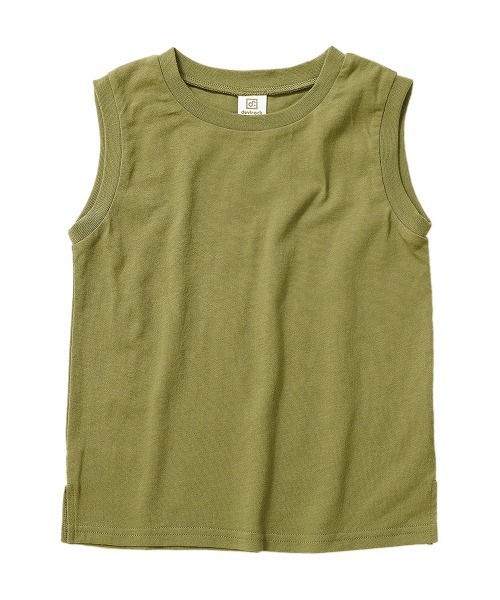 devirock(デビロック)の「ボックスタンクトップ(タンクトップ・キッズ・スミクロ/モカ/パープル系その他/グリーン系その他/ブルー系その他/ベージュ/カーキ/ホワイト/グリーン系その他2/ライトカーキ・150cm/130cm/140cm/100cm/120cm/160cm/110cm)」の22枚目の写真