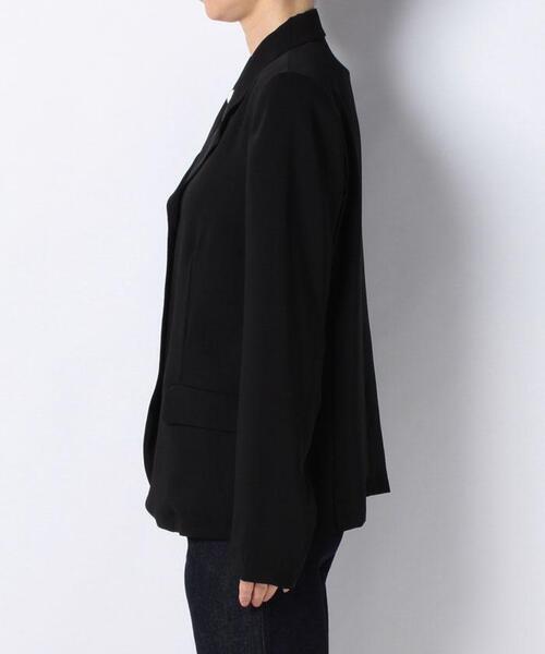 agnes b.(アニエスベー)の「UQ87 VESTE ジャケット(テーラードジャケット・レディース・ブラック・40/38)」の3枚目の写真