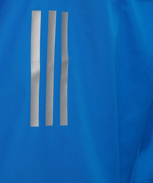 adidas(アディダス)の「WIND. RDY ウインドブレーカージャケット / アディダス adidas(ナイロンジャケット・キッズ・ブラック×ホワイト/ブルー・150/160/130/140)」の7枚目の写真