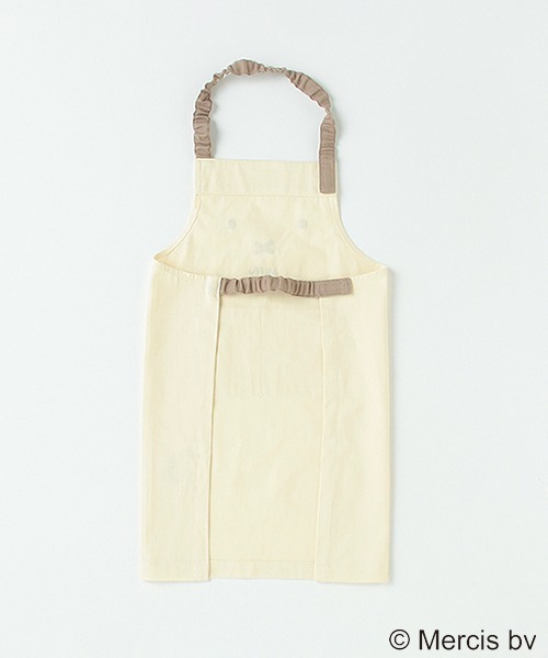 b・ROOM（ビールーム）の「【ミッフィー】MIFFYエプロン・三角巾セット