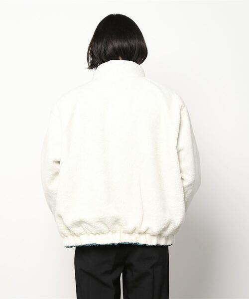 JOHN'S CLOSET(ジョンズクローゼット)の「【i】シープボアリバーシブルブルゾン(ブルゾン・メンズ・ベージュ/オフホワイト/ブラック・LARGE/MEDIUM/X-LARGE)」の6枚目の写真