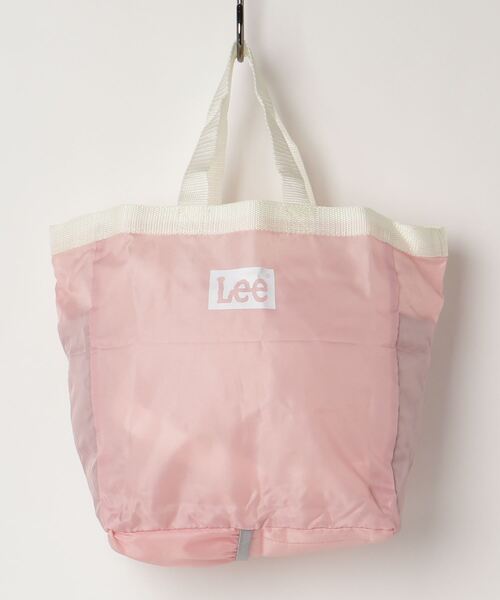 Lee(リー)の「【Lee/リー】ブランドロゴ コンパクトバッグ/ エコバッグ/折り畳み式(エコバッグ/サブバッグ・レディース・ブラック/ベージュ/ネイビー/カーキ/ピンク・FREE)」の10枚目の写真