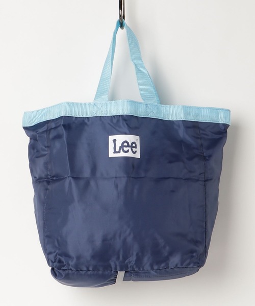 Lee(リー)の「【Lee/リー】ブランドロゴ コンパクトバッグ/ エコバッグ/折り畳み式(エコバッグ/サブバッグ・レディース・ブラック/ベージュ/ネイビー/カーキ/ピンク・FREE)」の9枚目の写真