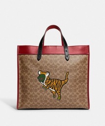 【美品】COACHフィールド トート 40 C4723 レキシー コーチ/トートバッグ/フィールド トート 40・シグネチャー